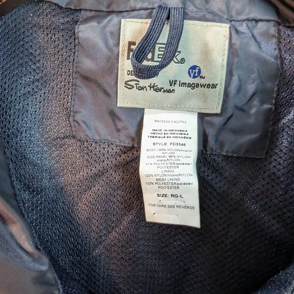 Dex Men's Performance Jacket - Black and Blue - Picture 3 of 8